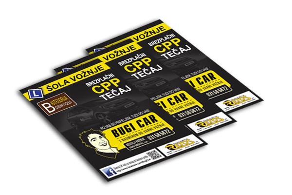 Letak/plakat - Bugi car