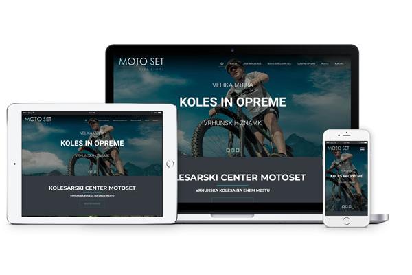 Spletna stran Motoset